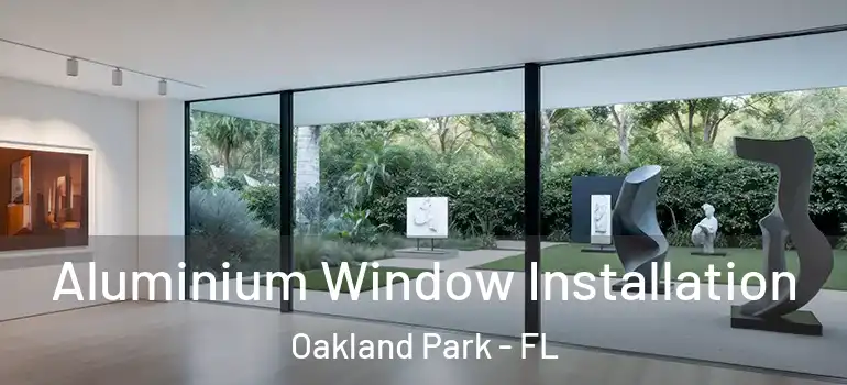  Aluminium Window Installation Oakland Park - FL