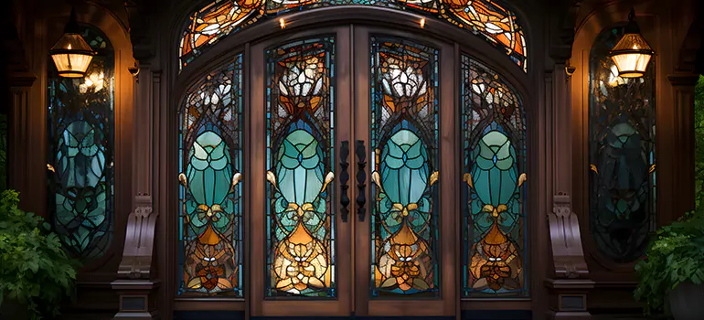 Wrought Iron Storm Door in Oakland Park, FL