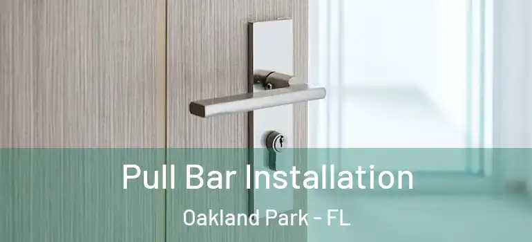  Pull Bar Installation Oakland Park - FL